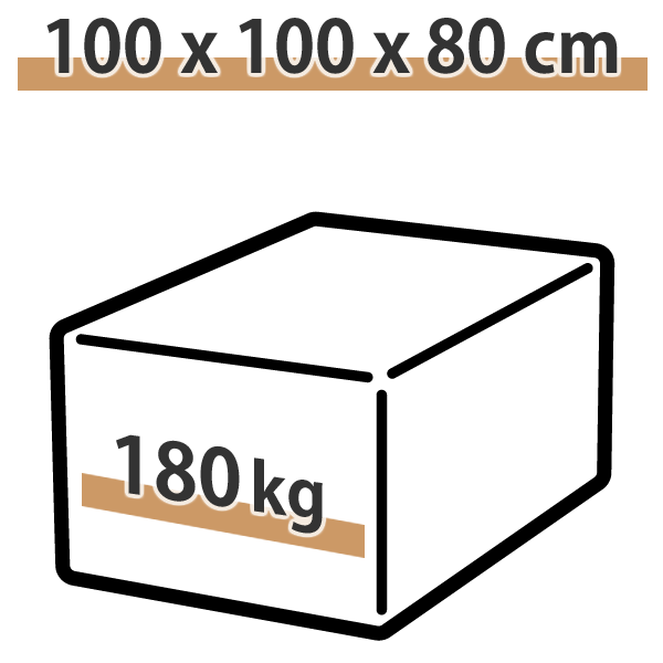 100x100x80 180kg