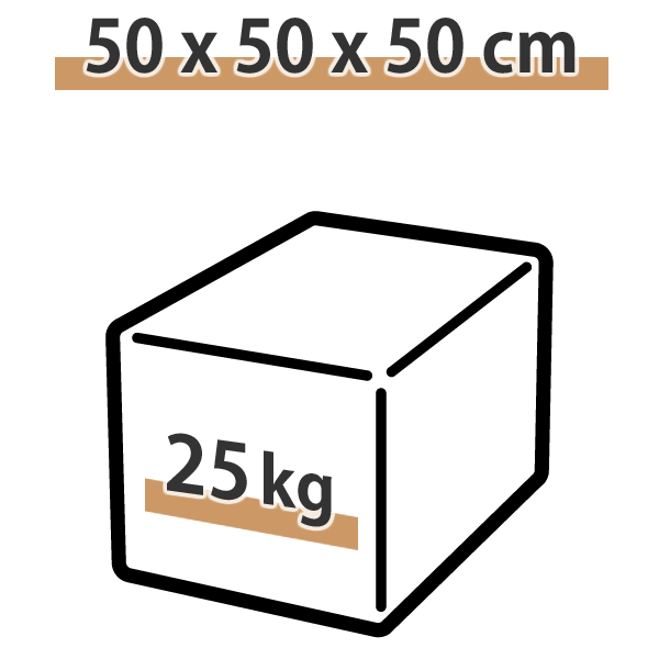 50x50x50 25kg