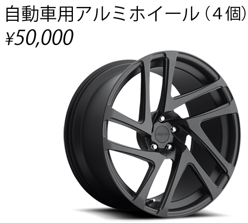 自動車用アルミホイール